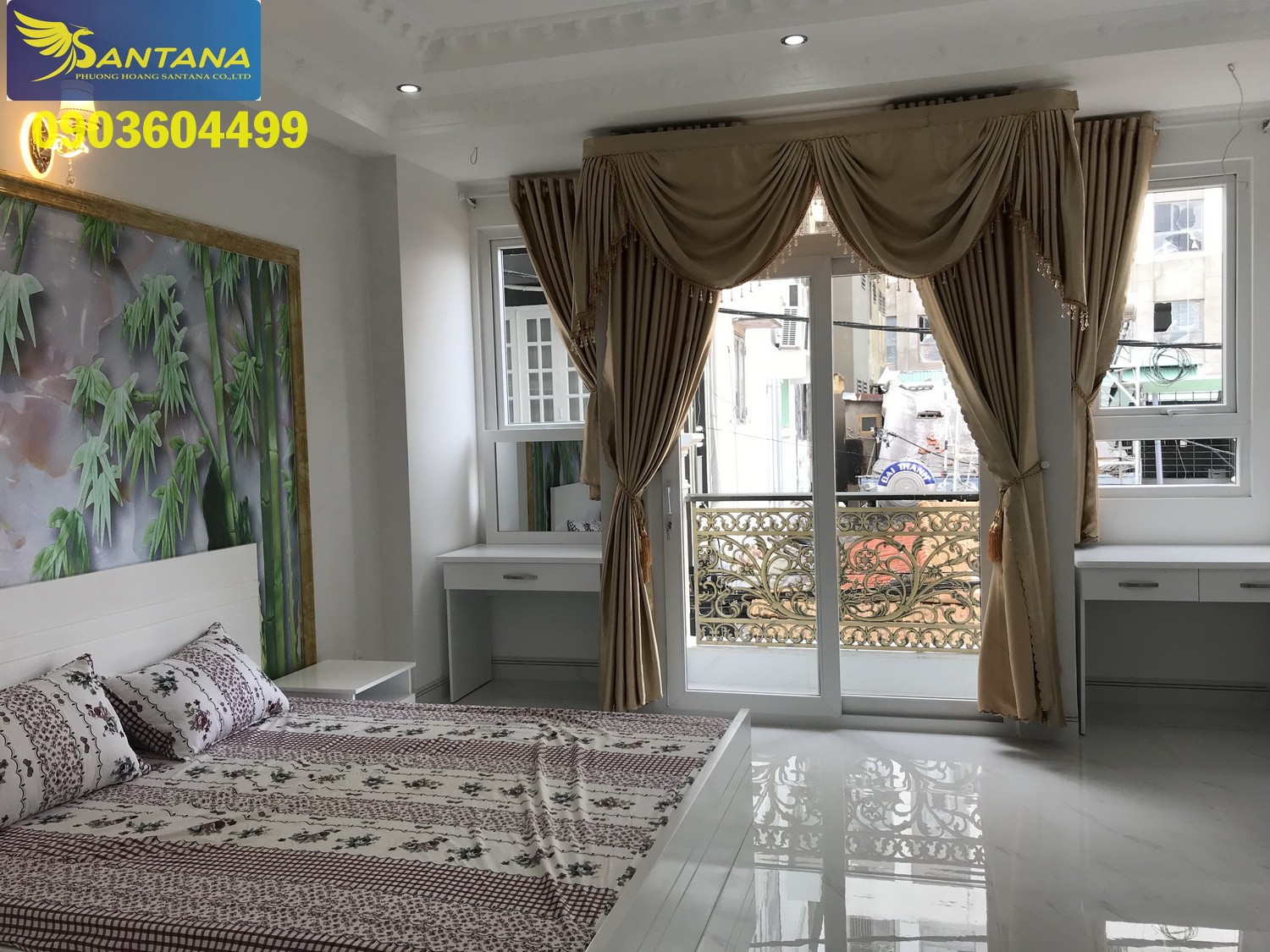 Nhà 5 lầu (5m x 15m) tuyệt đẹp như K.Sạn 5*,gara ôtô, 18 phòng, thang máy hẻm n.bộ 6m khu VIP Trương Quốc Dung